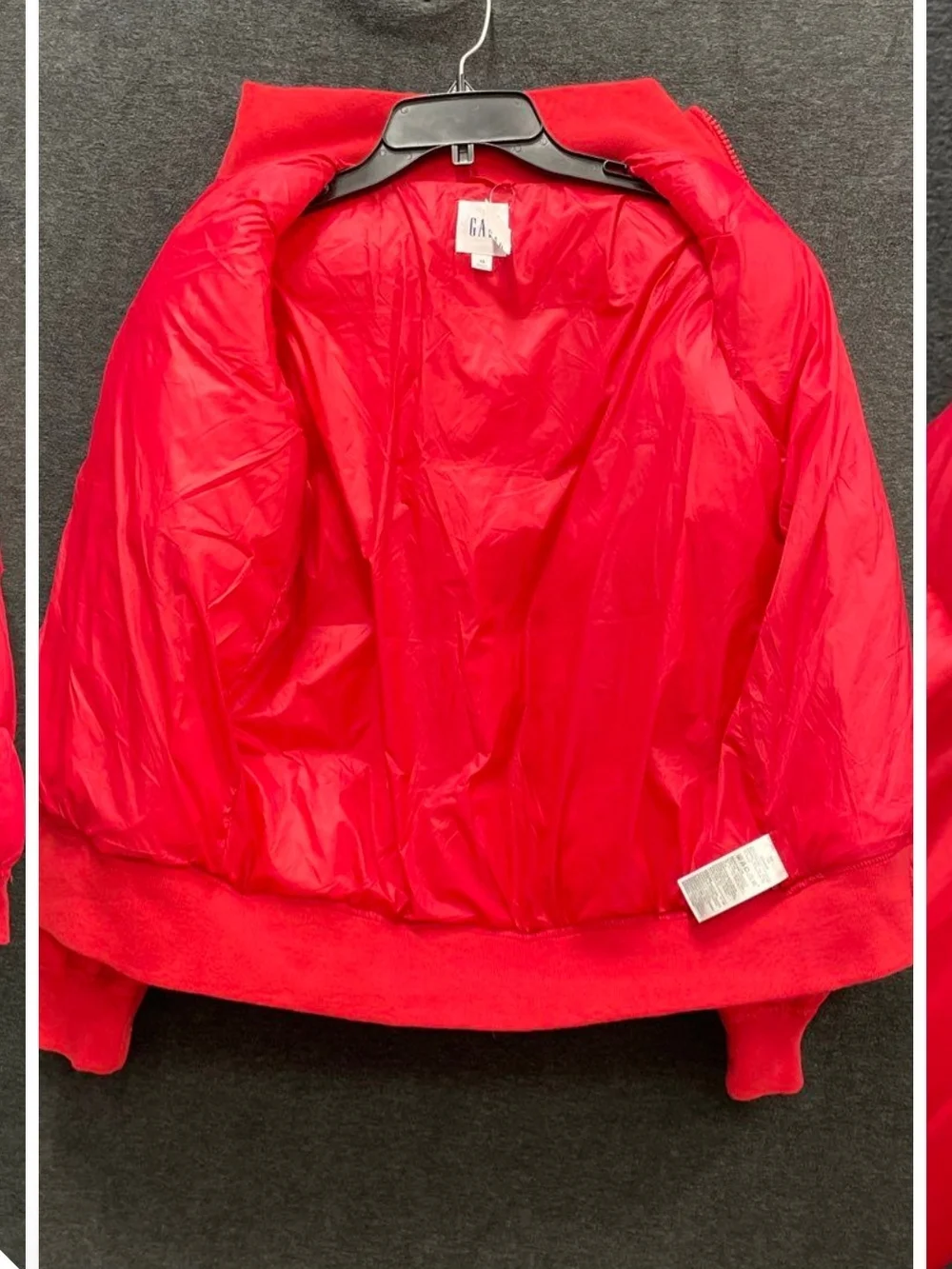 Nwt GAP Red Puffer Jacket XS